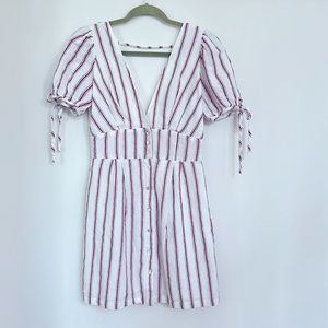 1950s candystriper minidress